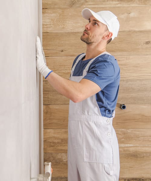 ceramic tiles wall finishing new house inspection
