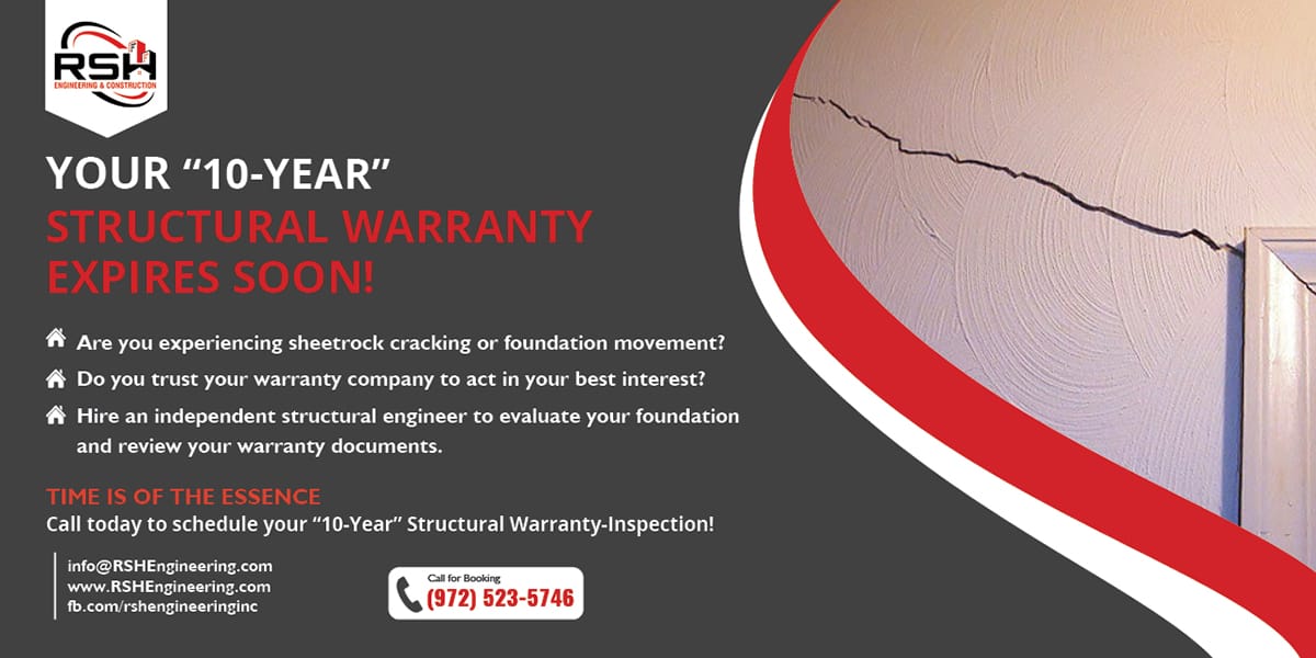 RSH Structural Warranty