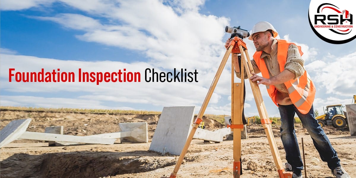 foundation inspection checklist