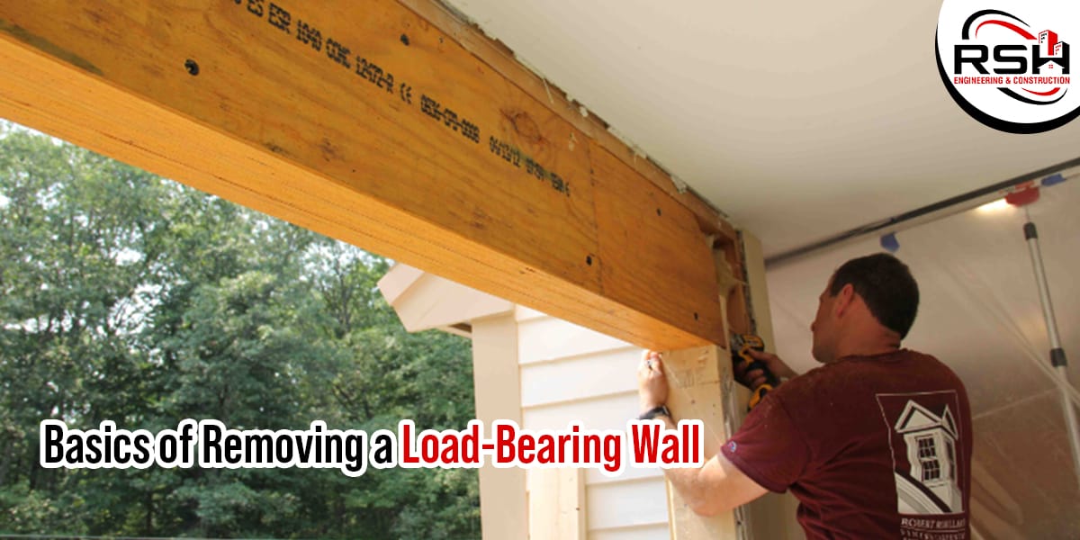 removing load bearing wall