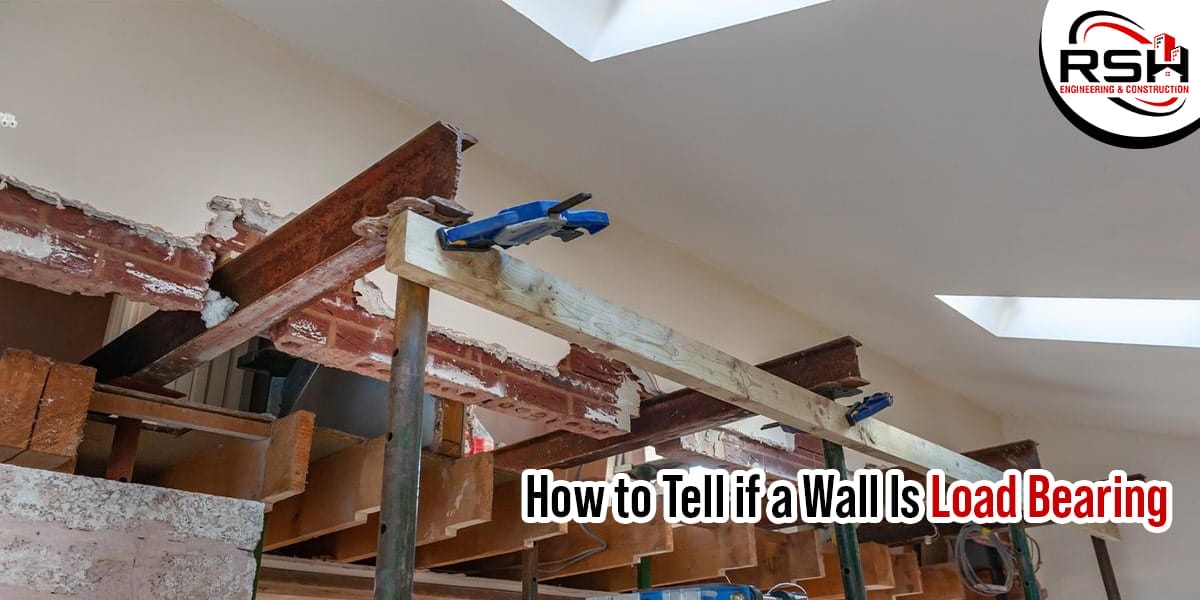 how to tell if a wall is load bearing