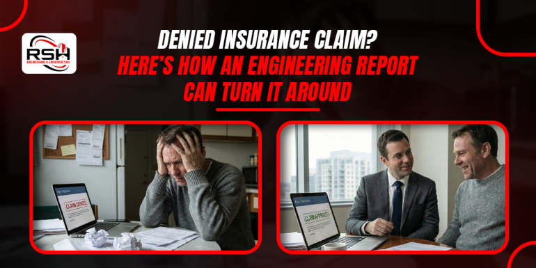 engineering report for denied insurance claim